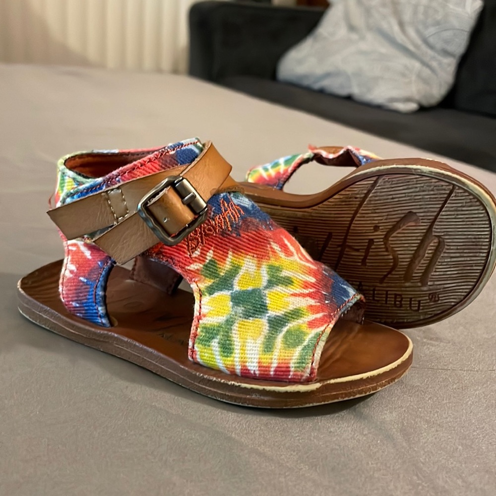 Blowfish Toddler Sandals shoes size 6C